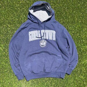 Vintage Navy Georgetown Hoyas Sportswear Casual Hoodie